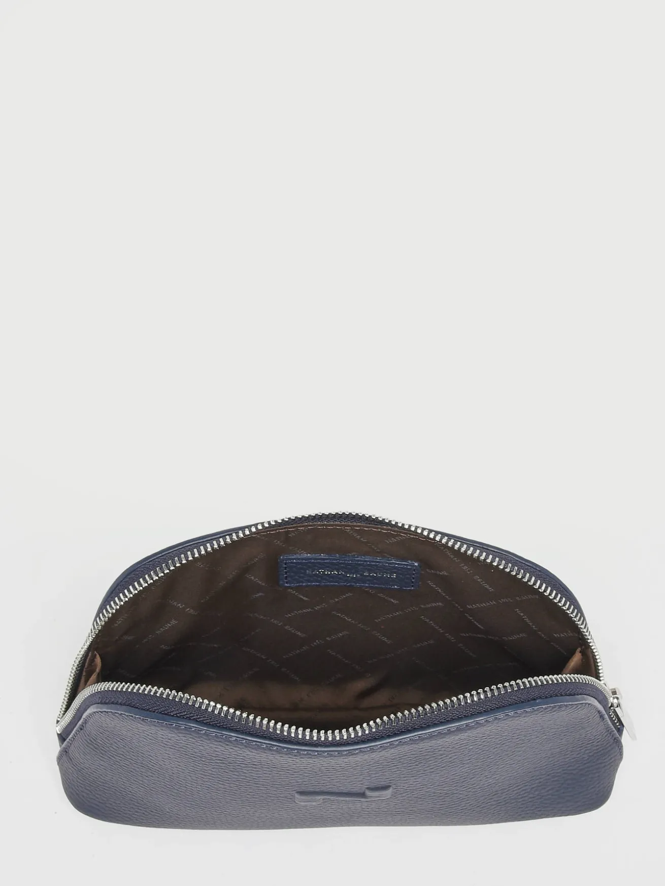 Trousse zippée cuir NATHAN BAUME