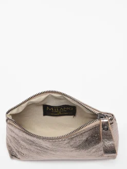 Trousse zippée Nine cuir MILANO