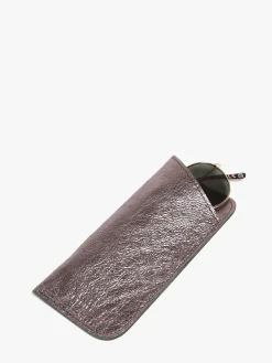 Étui lunettes Etincelle irisée cuir ETRIER