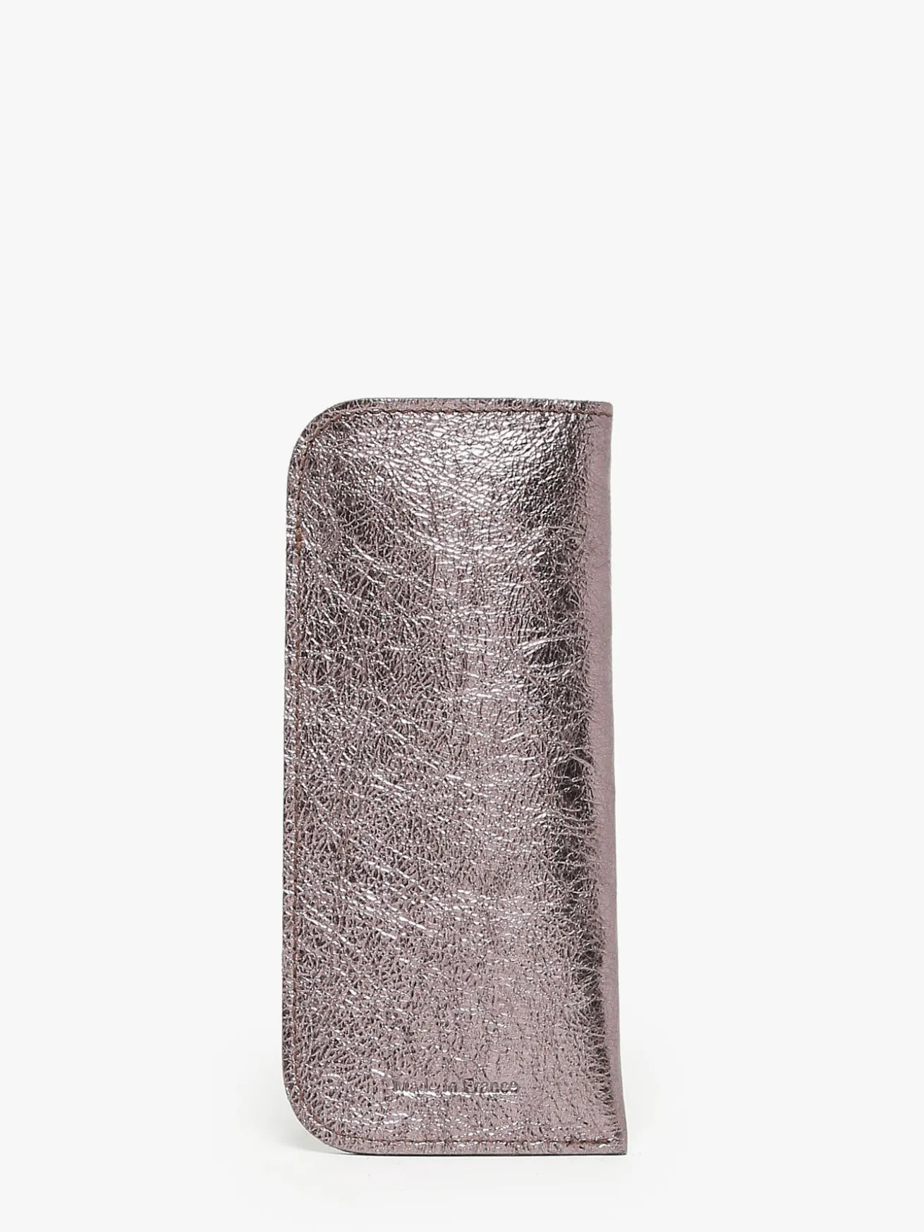 Étui lunettes Etincelle irisée cuir ETRIER
