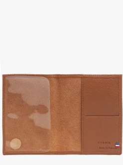 Étui passeport Madras cuir ETRIER