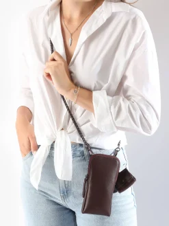 Étui téléphone Oxer cuir ETRIER